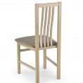Blagovaonska stolica PAWEL, hrast/taupe