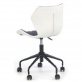 Omladinska uredska stolica MATRIX, sivo/bijela