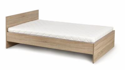 Krevet za jednu osobu LIMA Loz 90x200 cm, hrast