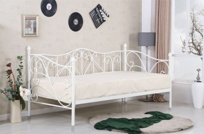 Krevet za jednu osobu Sumatra 90x200 cm, bijeli