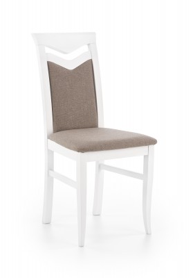 Blagovaonska stolica Citrone, bijela/taupe