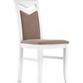 Blagovaonska stolica CITRONE, bijela/taupe
