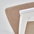 Blagovaonska stolica CITRONE, bijela/taupe