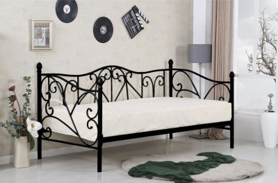 Krevet za jednu osobu Sumatra 90x200 cm, crni