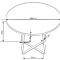 LOOPER 2 okrugli blagovaonski stol