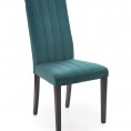 Blagovaonska stolica DIEGO II, tamno zelena/crna