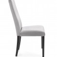 Blagovaonska stolica DIEGO II, sivo/crna