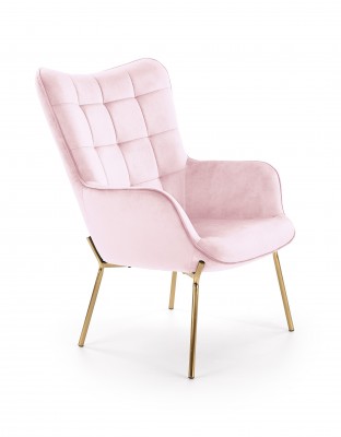 Fotelja CASTEL II, roza