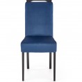 Blagovaonska stolica CLARION, crna/tamno plava