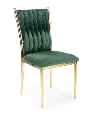 Blagovaonska stolica K436, zelena/zlatna