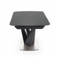Blagovaonski stol na razvlačenje PATRIZIO, tamno siva/crna