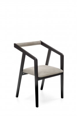 Blagovaonska stolica AZUL, crna/siva
