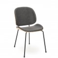 Blagovaonska stolica K467, hrast/tamno siva