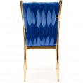 Blagovaonska stolica K436, tamnoplava/zlatna