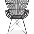 Vrtna stolica K335 od crnog ratana