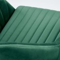 Mladenačka uredska stolica FRESCO, tamno zelena
