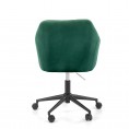 Mladenačka uredska stolica FRESCO, tamno zelena