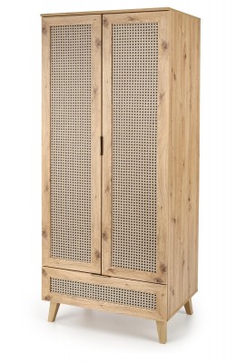 Ormar BORNEO S-1, artisan hrast/crn
