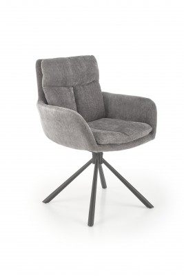 Okretna blagovaonska stolica K495, siva
