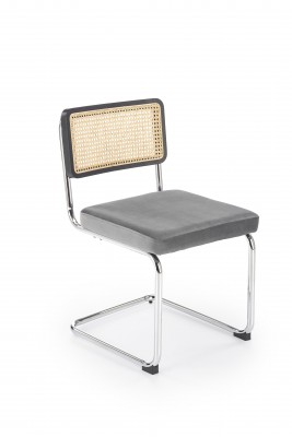 Blagovaonska stolica K504, siva/crna