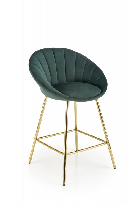 Barska stolica H112, tamno zelena/zlatna