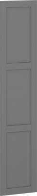 Garderobna vrata FLEX F2, siva