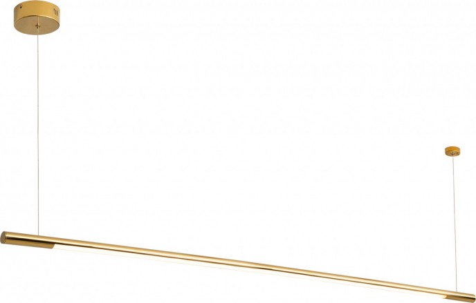 Viseća lampa ORGANIC HORIZON P0360D, zlatna, 150 cm, prigušiva
