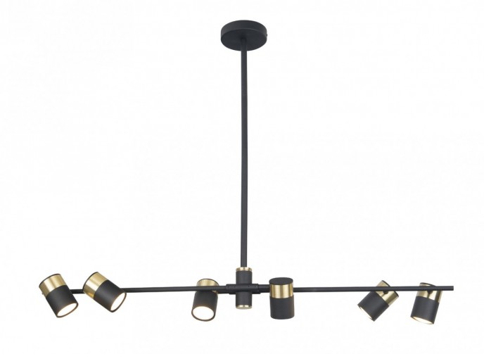 Viseća lampa PUMA P0409, zlatno/crna