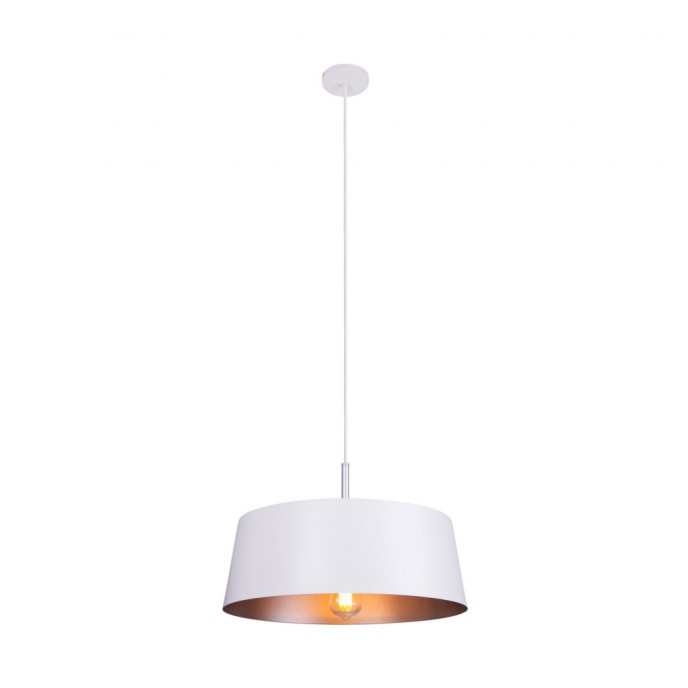 Viseća lampa TALLIN P0402, bijela/srebrna