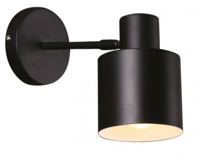 Zidna lampa BLACK W0188, crna