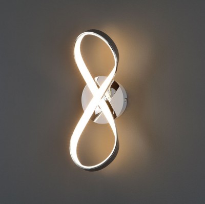 LED zidna lampa INFINITY W1590, krom