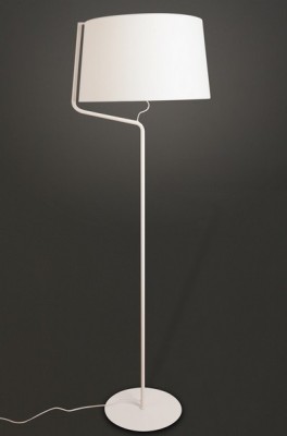 Podna lampa CHICAGO F0035, bijela