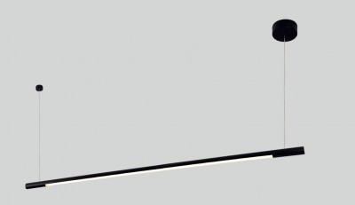 Viseća lampa ORGANIC HORIZON P0358, 150 cm, crna