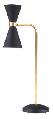 Stolna lampa CORNET T0039, zlatno/crna