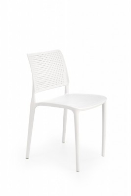 Vrtna plastična stolica K514, bijela