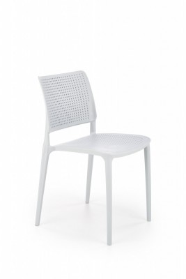 Vrtna plastična stolica K514, svijetlo plava