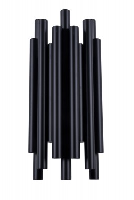 LED zidna lampa ORGANIC W0286D, prigušiva, crna