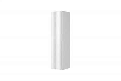 Visoki zidni kupaonski ormarić NICOLE, 140 cm, bijeli