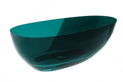 Prozirna samostojeća kada XARA, ocean breeze, 160 x 75 cm