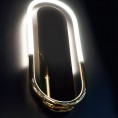 LED zidna lampa OLIVIA W0290D, zlatna
