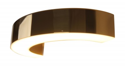 LED zidna lampa Lotus W0276, zlatna