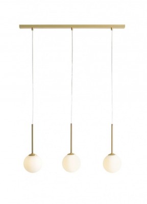 Viseća lampa BOSSO 3, mesing