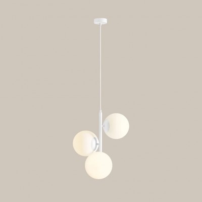 Viseća lampa FIN 3, M, bijela