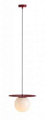 Viseća lampa LOOP RED WINE L, crvena