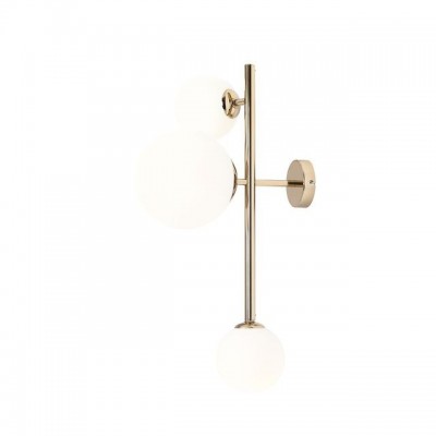 Zidna lampa DIONE 3 GOLD, zlatna