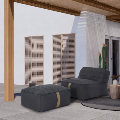 Bean bag vrtna fotelja/vreća SPUNGE, bež