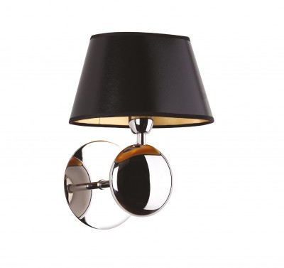 Zidna lampa NAPOLEON W0120, crna/zlatna