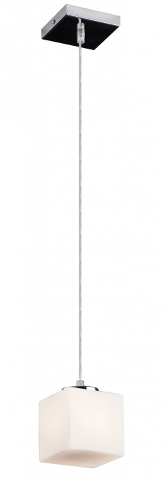 Viseća lampa CUBI MD3014S-1W krom/bijela