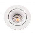 Ugradbena svjetiljka BELLATRIX H0117 nagibna, bez LED modula, bijela