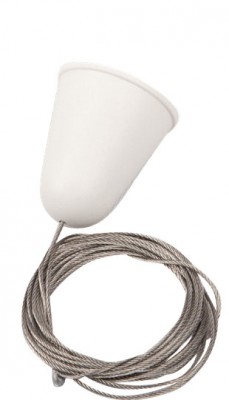 Kabel za viseće lampe MHT1-P50 5M, bijeli poklopac